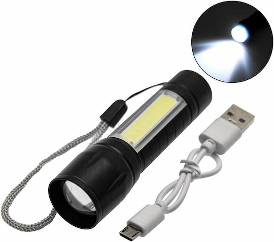 Factory Επαναφορτιζόμενος Φακός Μπρελόκ LED BL-511