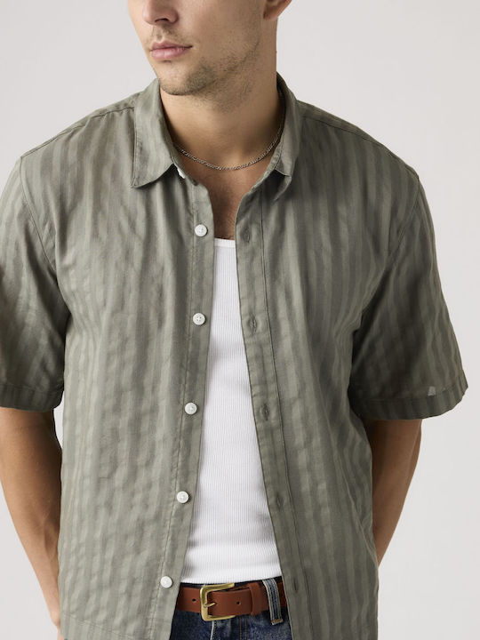 Short Sleeve Shirt Mulled Basil