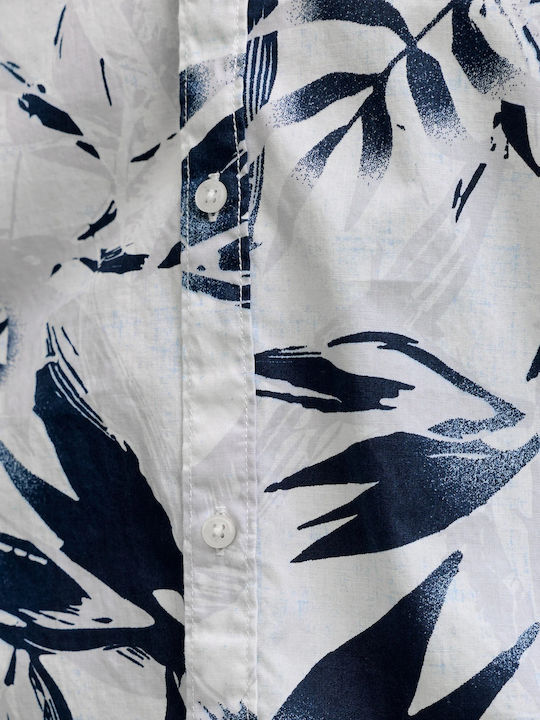 Short Sleeve Cotton Shirt White