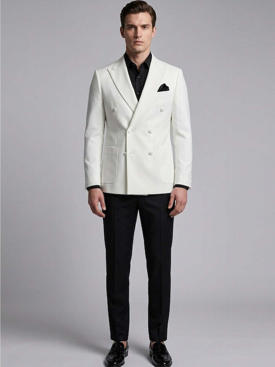 Men’s Suit Jacket White