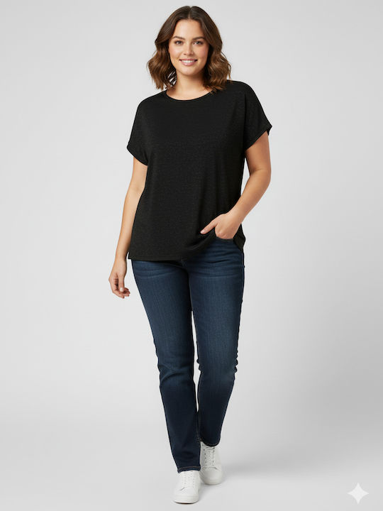 Γυναικείο T-shirt Μαύρο