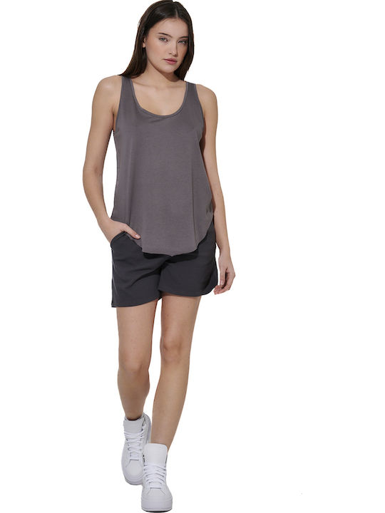 Women's Sports Sleeveless Top Gray