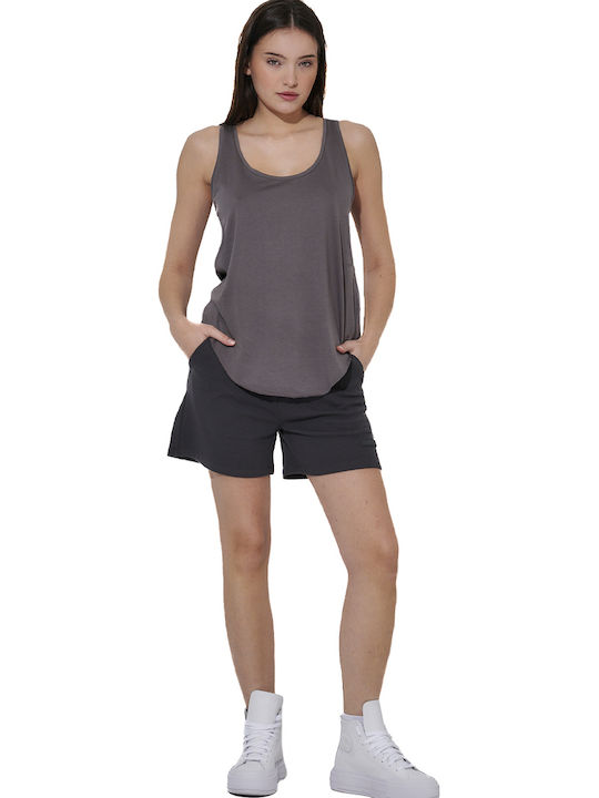 Women's Sports Sleeveless Top Gray