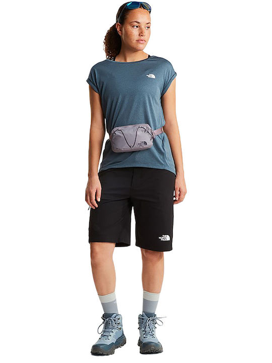 Tanken Γυναικείο Καλοκαιρινό Crop Top Αμάνικο Μπλε