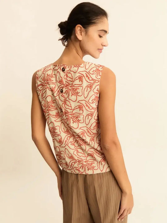 Bluza Damă Din Bumbac Multicolor
