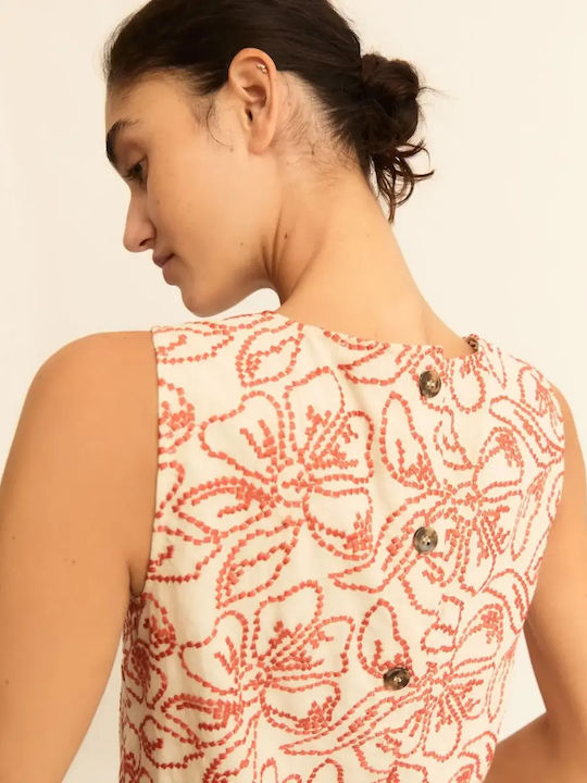 Bluza Damă Din Bumbac Multicolor