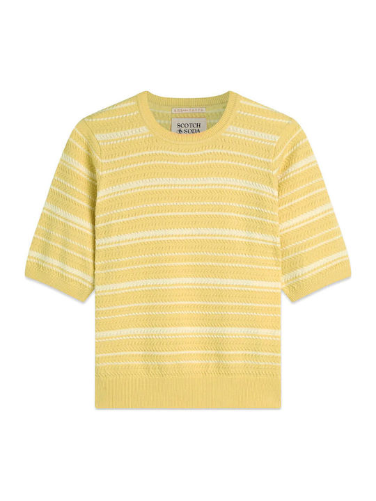 Women's Striped Sweater Parsnip Stripe