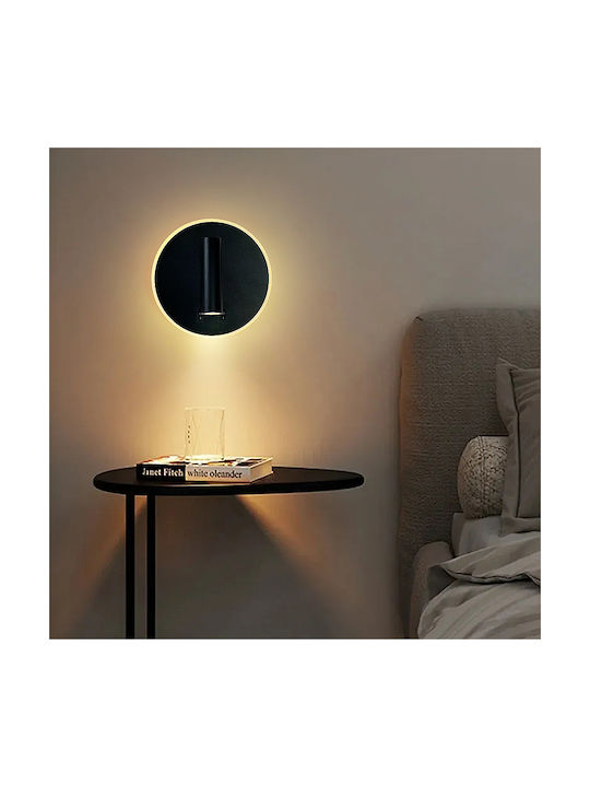 Home Lighting Bonnie Единично LED Топло бяло Спот в Черен Цвят