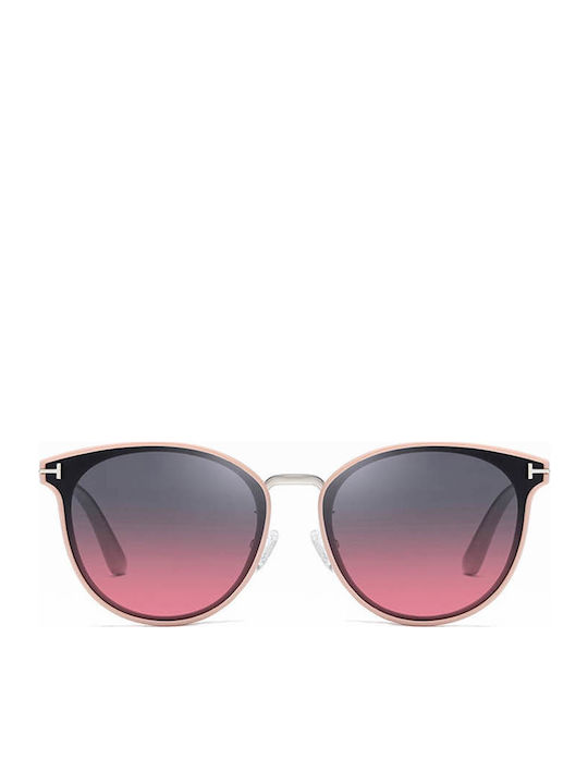 Moscow Mule Bărbătești Ochelari de soare cu Roz Cadru și Albastru Polarized Lentilă MM/2209/4