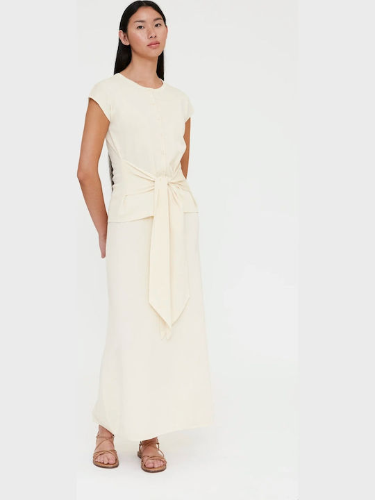 Women's Sleeveless Blouse Off White
