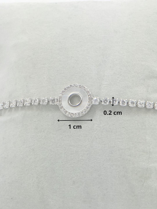 Women's Bracelet Handcuffs from Brass 23cm