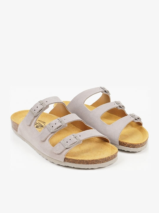 Leather Women's Anatomic Sandals Gray