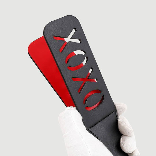 XOXO Leather Paddle σε Μαύρο Χρώμα