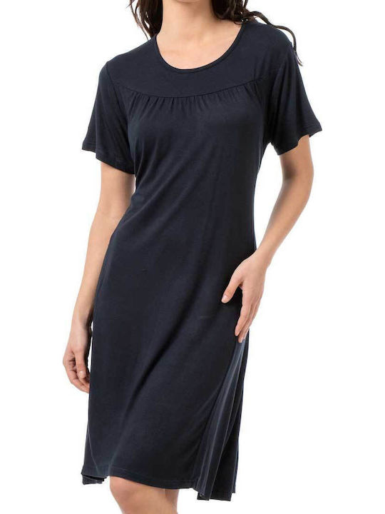 Summer Midi Blue Dress