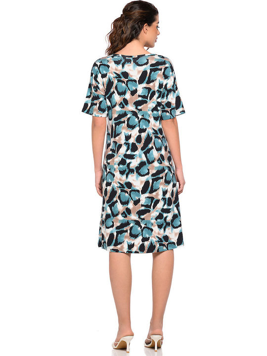 Summer Midi Dress Green