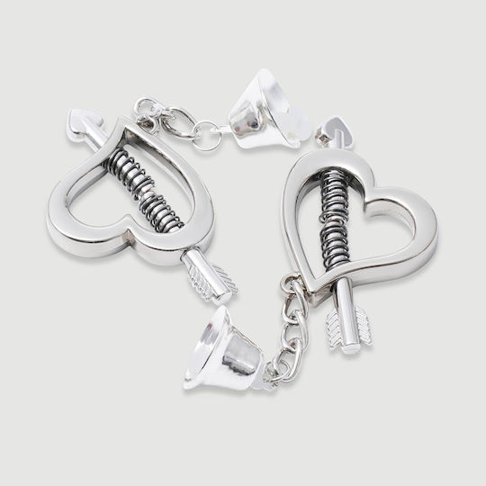 Nipple Clamps in Silver Colour