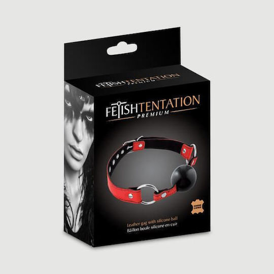 Fetish Tentation Φίμωτρο σε Κόκκινο Χρώμα