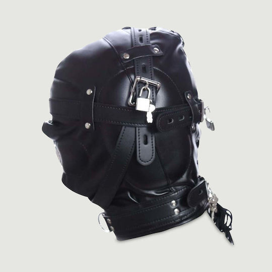 Kink Gear BDSM Μάσκα σε Μαύρο Χρώμα
