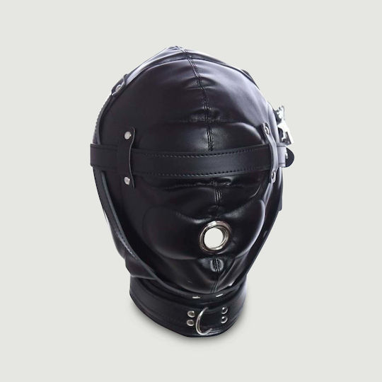 Kink Gear BDSM Μάσκα σε Μαύρο Χρώμα