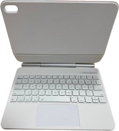Husă Tastatură Ipad Air 11 Pro 11 Magic Qwertz Albă