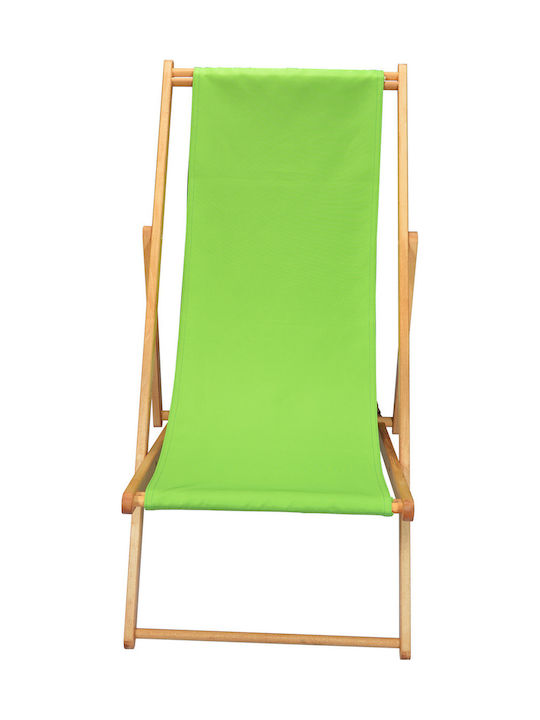 Sezlong Blumapi Din Lemn Pistachio 140x60x87cm