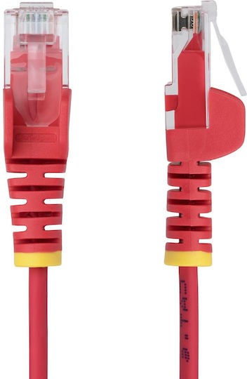StarTech U/UTP Cat.6 Gigabit Ethernet Network Cable 5m Red