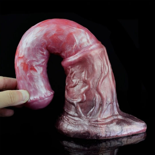 Xl Dildo Σιλικόνης Άλογο Bello Strong Silicone Huge Horse Dildo 25 X 7 Cm Ροζ