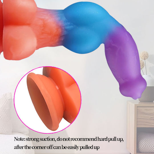 Realistisches Dildo mit Hoden und Saugnapf