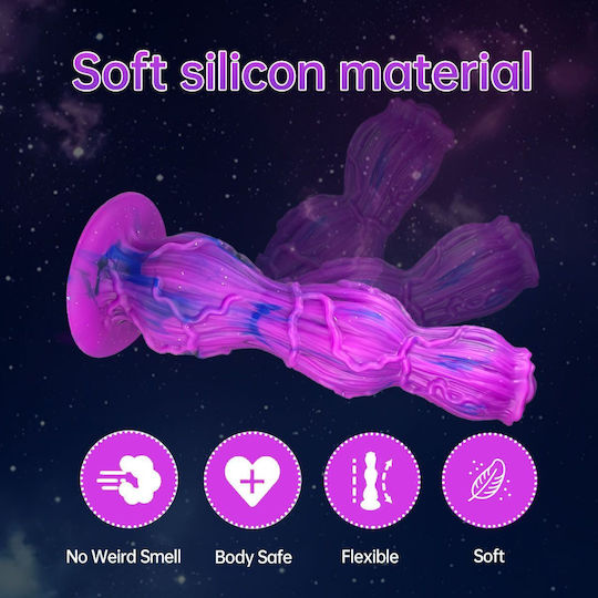 Realistic Dildo With Suction Cup Pink 23.5cm