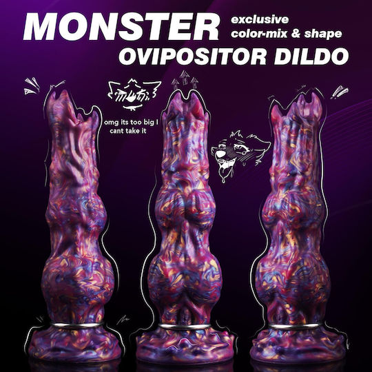Realistic Purple Dildo