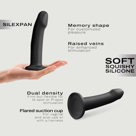 Dorcel Ρεαλιστικό Dildo με Βεντούζα Μαύρο