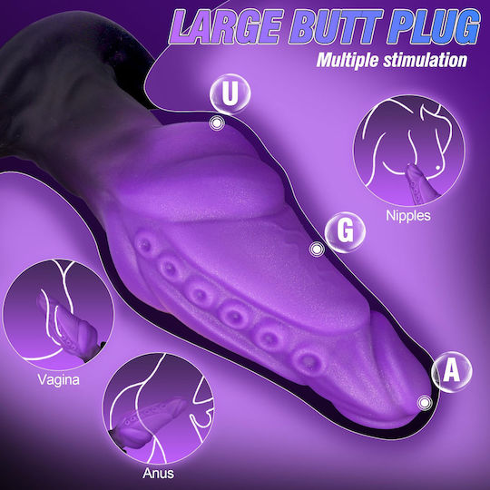 Plug Anal Violet 17cm