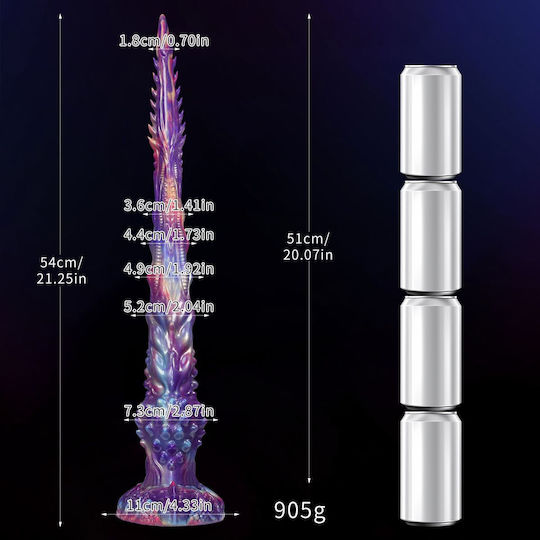 Πρωκτικό Dildo Μωβ
