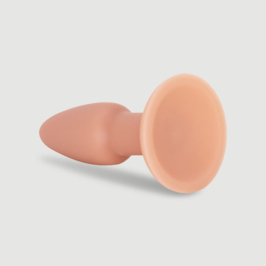 Πρωκτική Σφήνα Σιλικόνης Anal Collection Ranna Large Silicone Butt Plug Φυσικό