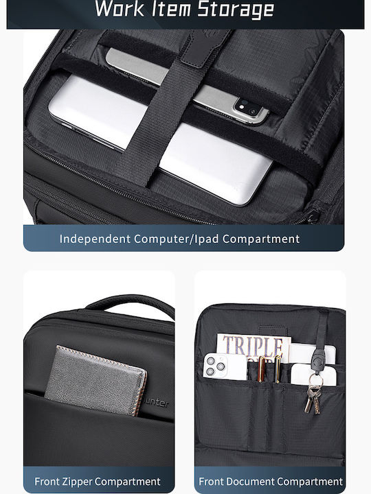 Arctic Hunter Backpack for Laptop 15.6" in Black Colour B00866-BK