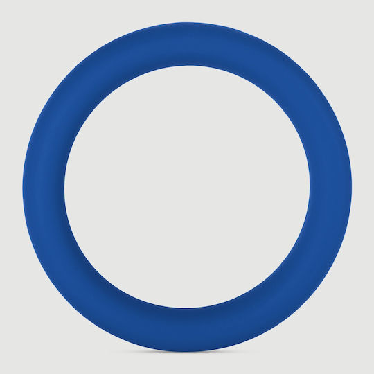 Φαρδύ Δαχτυλίδι Πέους Σιλικόνης Forto F-64 50 Mm Wide Silicone Large Cock Ring Μπλε