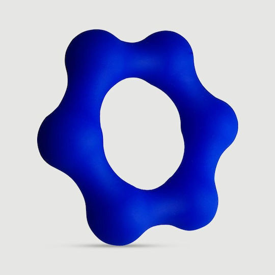 Δαχτυλίδι Πέους Εύκαμπτη Σιλικόνη Shuriken Liquid Silicone Flexible Cock Ring 45 Cm Μπλε