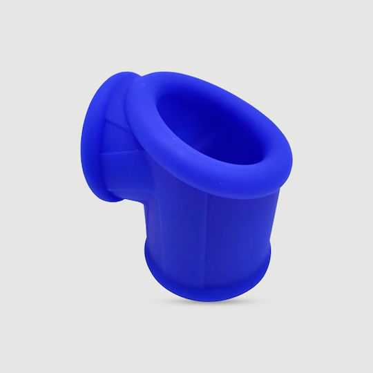 Εύκαμπτο Ball Stretcher Όρχεων Σιλικόνης Flexible Stretcher Bag Liquid Silicone Ball Stretcher Μπλε