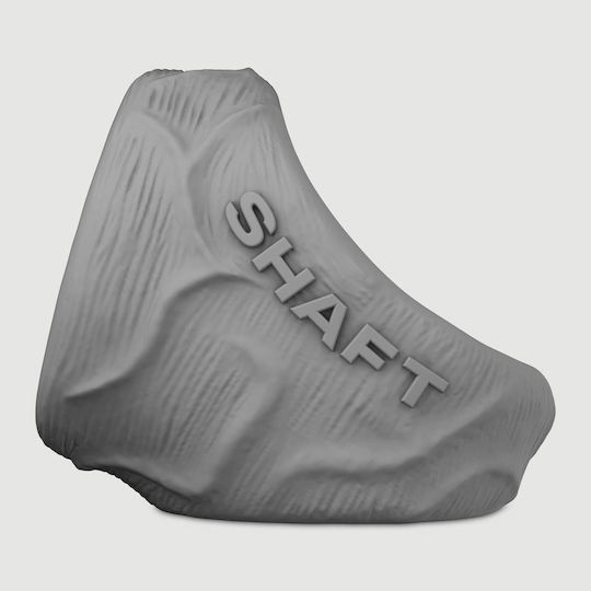 Shaft Model Ps Liquid Silicone Cock & Ball Stetcher Gray