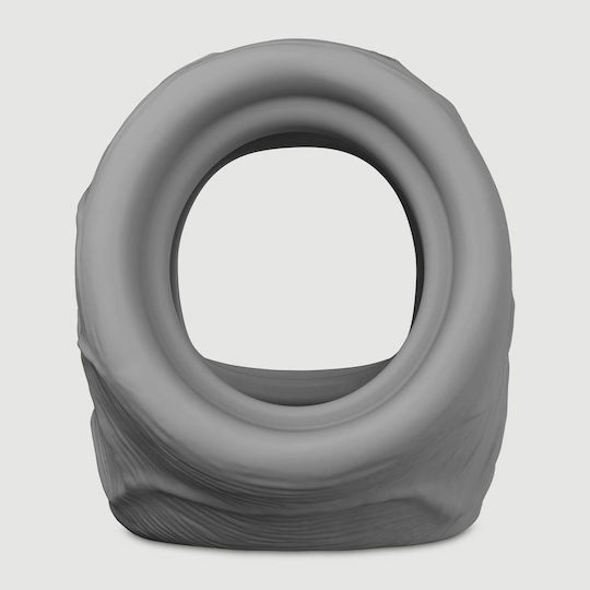 Shaft Model Ps Liquid Silicone Cock & Ball Stetcher Gray