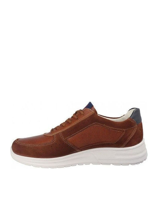 Männer Anatomische Sneakers Tabac Braun