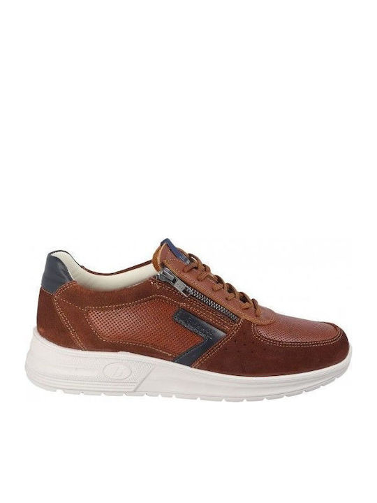 Männer Anatomische Sneakers Tabac Braun