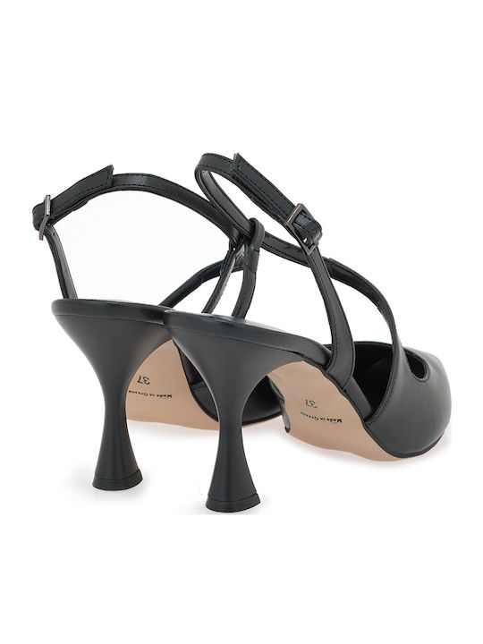 Schwarze Pumps mit Hohem Absatz