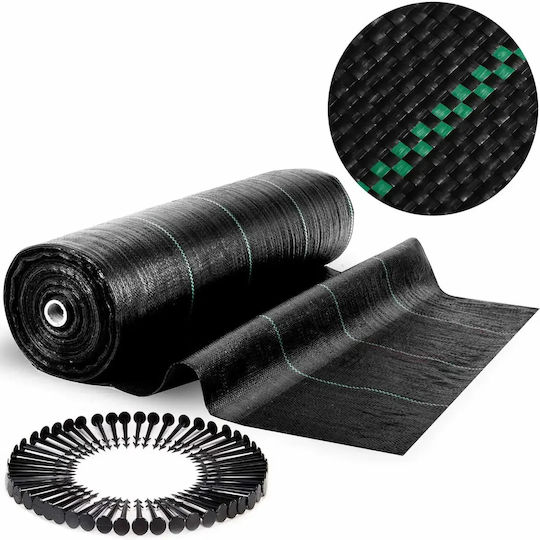 Smartic Ύφασμα Εδαφοκάλυψης 70gr/m² 1.6x50m Μαύρο