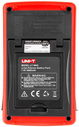 Uni-T UTD1025CL Heat Rate Monitor Hand Tool 25MHz with 1 Channel and 3.5" Screen