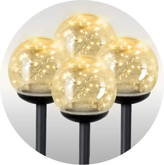 Smartic Set of 4 Solar Lights with Motion Sensor