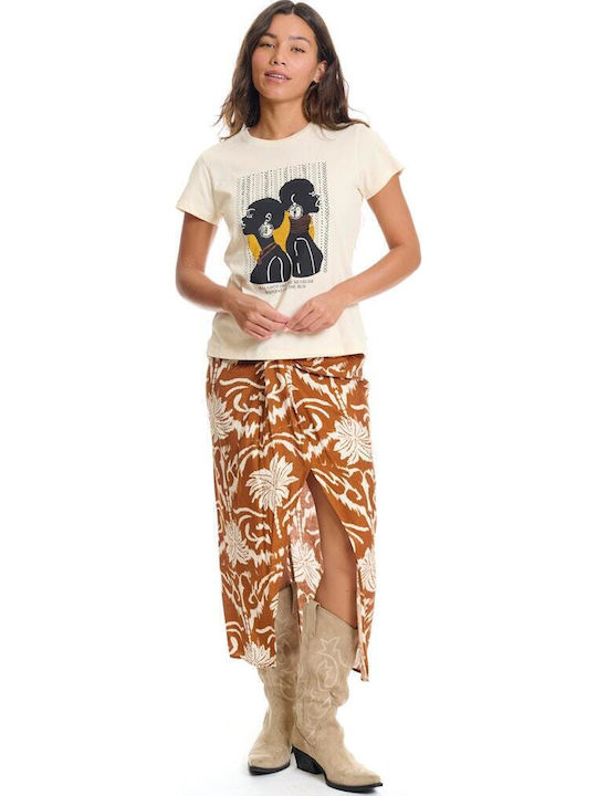 Women's T-shirt Beige