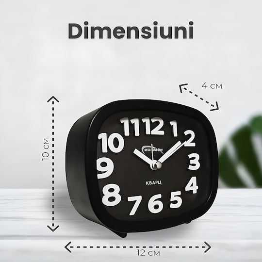Cameră Spion Ascunsă în Ceas Deșteptător Wifi Card 8gb 4k Transmisie Live Full Hd 1080p Detectare Mișcare Alarmă Funcțională Monitorizare 24/7 Acces De La Distanță