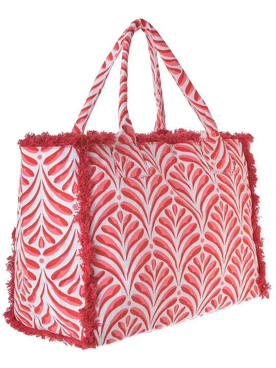 Ble Resort Collection Fabric Beach Bag Pink
