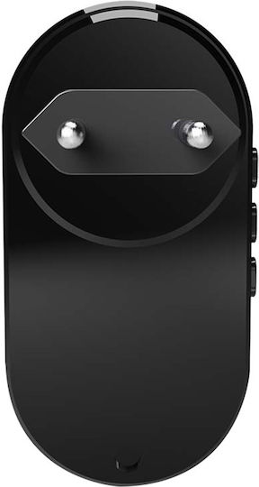 Nedis Rf 433 Mhz Smartlife Wireless Doorbell 55 Melodies Adjustable Volume Black